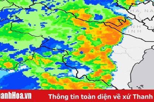 Nhiều nơi ở Thanh Hóa sắp có mưa rào và dông mạnh