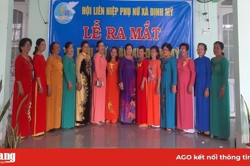 Ra mắt Tổ Phụ nữ giáo xứ Định Mỹ
