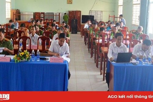 Sơ kết công tác phối hợp đảm bảo an ninh trật tự địa bàn giáp ranh
