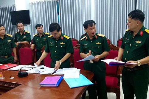 Kiểm tra công tác phổ biến giáo dục pháp luật và rèn luyện chấp hành kỷ luật, pháp luật tại Bộ CHQS tỉnh
