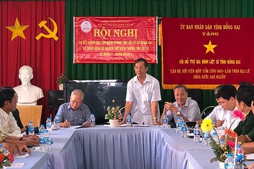 Sơ kết công tác phối hợp xử lý thông tin 42 liệt sĩ của Sư đoàn 341