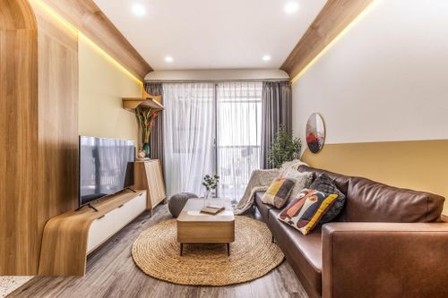Căn chung cư tràn ngập ánh sáng tại Hà Nội