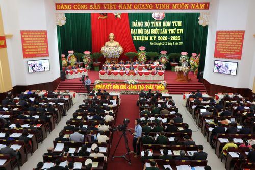 Tỉnh đầu tiên của Tây Nguyên khai mạc Đại hội Đảng bộ