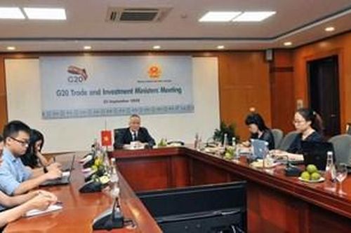 Các Bộ trưởng G20 nhất trí tiếp tục hợp tác nhằm phục hồi thương mại và đầu tư quốc tế