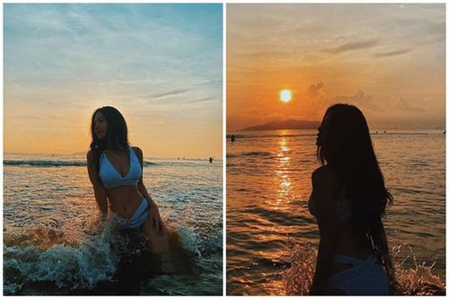 Diện '2 mảnh' đốt mắt, hot girl Sài thành khiến MXH chao đảo