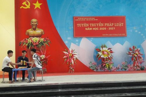 Tuyên Quang: Sân khấu hóa tuyên truyền pháp luật ở trường