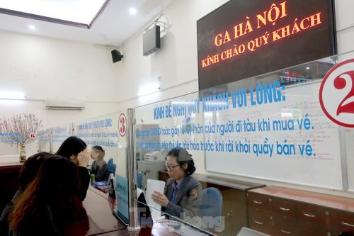 Bán vé tàu Tết Tân Sửu 2021 từ 1/10