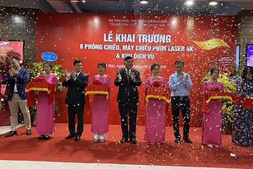 Trung tâm Chiếu phim Quốc gia khai trương 8 phòng chiếu và khu dịch vụ