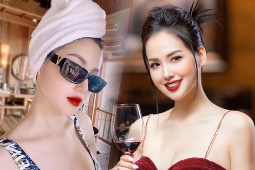 Tâm Tít rạng ngời khi tô son đỏ