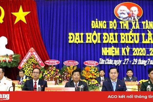 Xây dựng TX. Tân Châu ngày càng phát triển