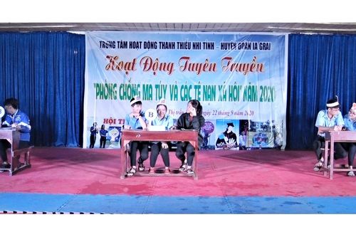 Tuyên truyền phòng-chống ma túy và tệ nạn xã hội tại Ia Grai