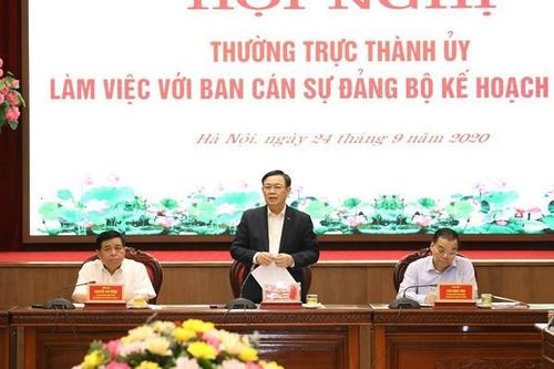 Hà Nội đề xuất ngân sách Trung ương hỗ trợ để xây dựng một số dự án lớn