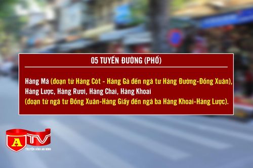 Cấm phương tiện trên 5 tuyến phố phục vụ Trung thu phố cổ