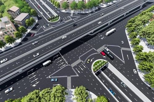 Sắp khởi công xây dựng hầm chui Lê Văn Lương - Vành đai 3