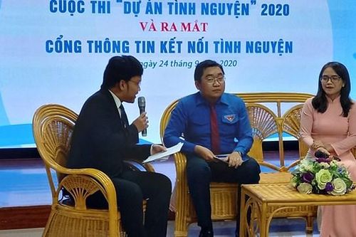 Trao giải thưởng cuộc thi Dự án Tình nguyện năm 2020