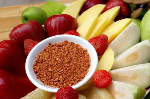 Loại muối tôm chấm hoa quả nổi tiếng