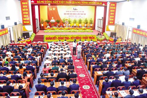 Khai mạc Đại hội đại biểu Đảng bộ TP. Cần Thơ lần thứ XIV