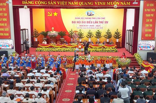 Khai mạc Đại hội đại biểu Đảng bộ TP Cần Thơ lần thứ XIV