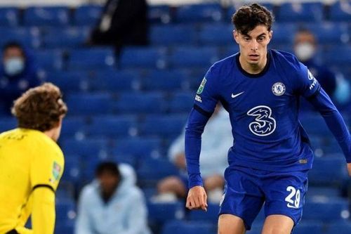 Tân binh Havertz lập hat-trick, Chelsea đại thắng ở vòng 3 Cúp Liên Đoàn Anh