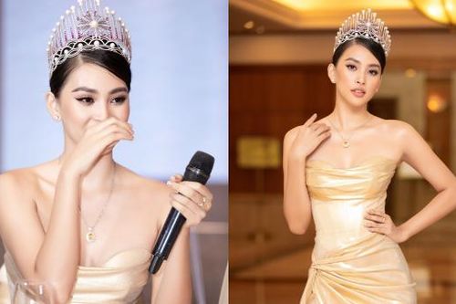 Tiểu Vy bật khóc nhìn lại hành trình 2 năm đăng quang Hoa hậu