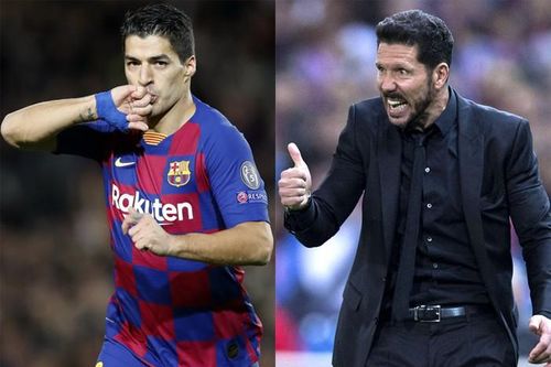 Rời Barca, Suarez trở thành học trò của Simeone