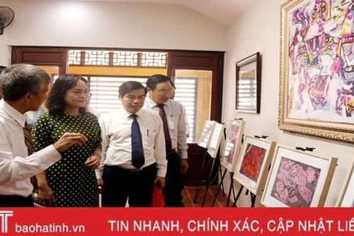 Khai mạc triển lãm tranh minh họa Truyện Kiều và các ấn phẩm của Nguyễn Du