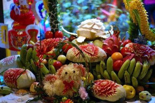 Cách bày mâm cỗ Trung thu đơn giản mà đẹp