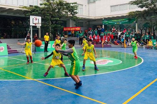 142 đội tham dự Giải Bóng rổ học sinh tiểu học Hà Nội lần thứ 14