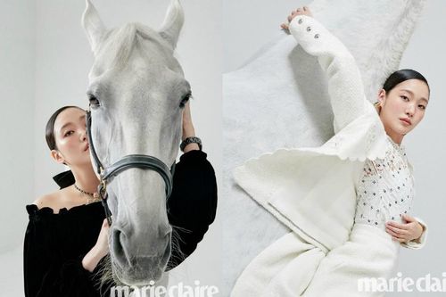 Ngắm trọn bộ hình ấn tượng của Kim Go Eun cùng chú ngựa Maximus (Quân Vương Bất Diệt)