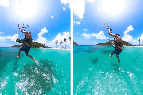 Người đàn ông nổi tiếng nhờ khả năng lướt ván