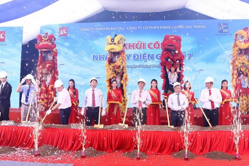 Sóc Trăng khởi công dự án Nhà máy điện gió số 7