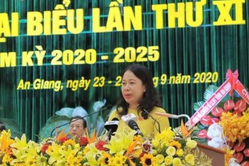 Đồng chí Võ Thị Ánh Xuân tái đắc cử chức Bí thư Tỉnh ủy An Giang