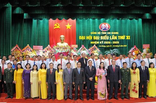 Bế mạc Đại hội đại biểu Đảng Bộ tỉnh An Giang lần thứ XI, nhiệm kỳ 2020 - 2025