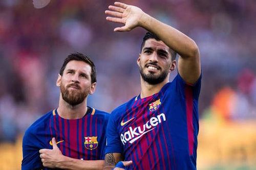 Messi ngỡ ngàng khi Luis Suarez gia nhập Atletico Madrid
