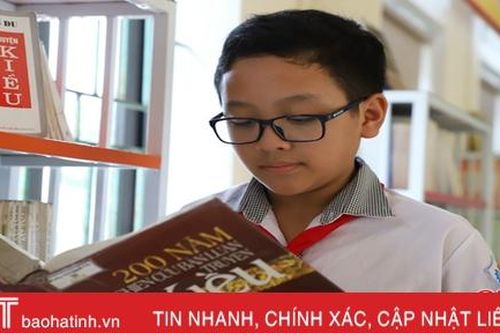 Diễn viên 'nhí' Hà Tĩnh trải nghiệm vai diễn Vương Quan trong phim về Nguyễn Du