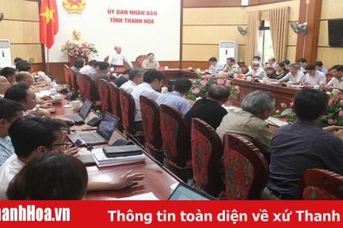 Đoàn công tác Bộ Giao thông - Vận tải làm việc về Quy hoạch phát triển cảng biển, cảng cạn khu vực tỉnh Thanh Hóa