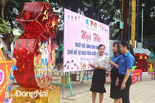 Khai mạc hội thi thiết kế lồng đèn TP.Biên Hòa
