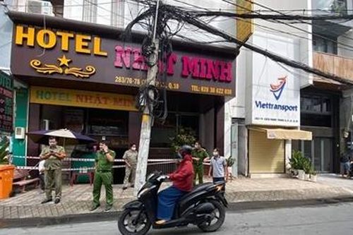 Hai người thương vong trong đám cháy ở khách sạn