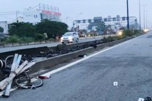 Người đàn ông đi xe đạp bị tông tử vong tại hầm chui Xa lộ Hà Nội
