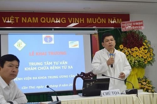 BVĐK Trung ương Cần Thơ: Khai trương Trung tâm khám chữa bệnh từ xa
