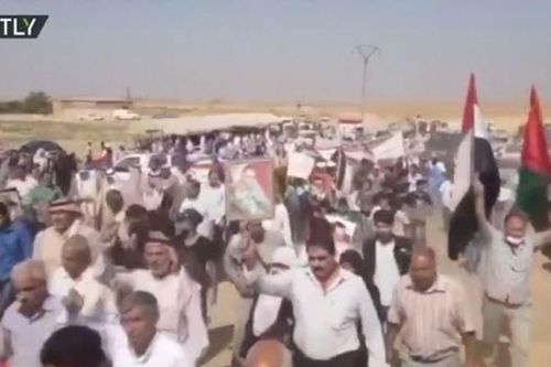 Biểu tình phản đối lực lượng Mỹ, Thổ Nhĩ Kỳ hiện diện ở Syria