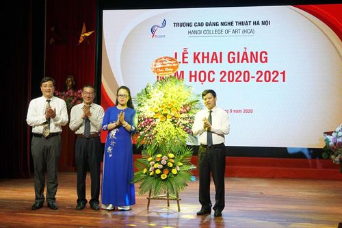 Trường Cao đẳng Nghệ thuật Hà Nội khai giảng năm học 2020 - 2021