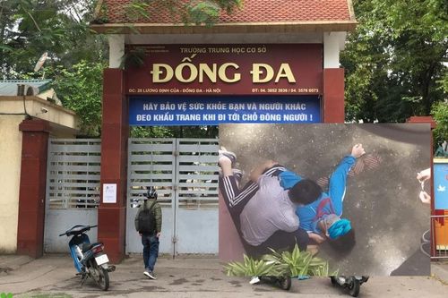 Hà Nội: Ngã từ lan can tầng 2 xuống đất, nam sinh lớp 8 bị gãy tay