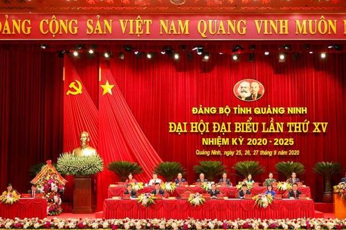 Khai mạc Đại hội Đại biểu Đảng bộ tỉnh Quảng Ninh lần thứ XV