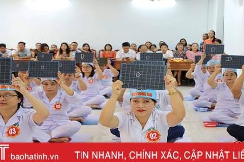 Điều dưỡng Bệnh viện Tâm thần Hà Tĩnh thi 'Rung chuông vàng'