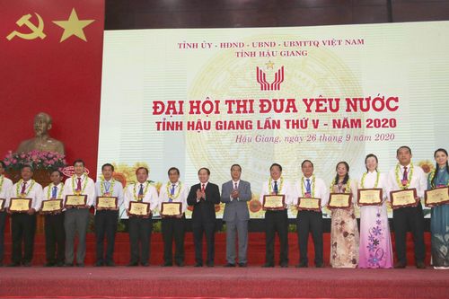 Hậu Giang tổ chức sâu rộng, hiệu quả các phong trào thi đua yêu nước