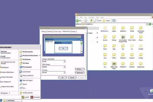 Windows XP có một giao diện bí mật trông không khác gì MacOS của Apple