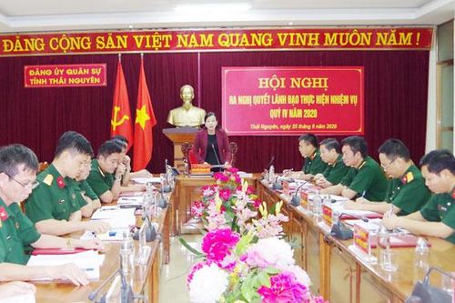 Ra nghị quyết lãnh đạo thực hiện nhiệm vụ quý IV