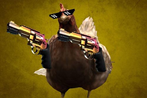 Số phận bi thương của chú gà trong CS:GO
