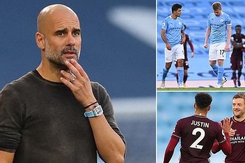 Video clip bàn thắng Man City vs Leicester City
